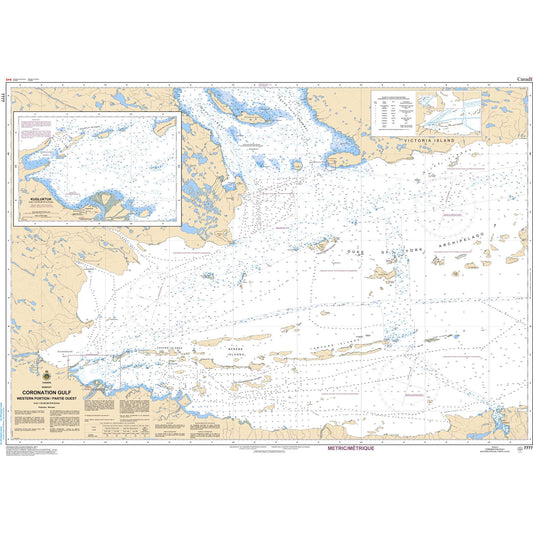Paradise Clay CAN7777 CHS Chart Coronation Gulf Western Portion/Partie Ouest