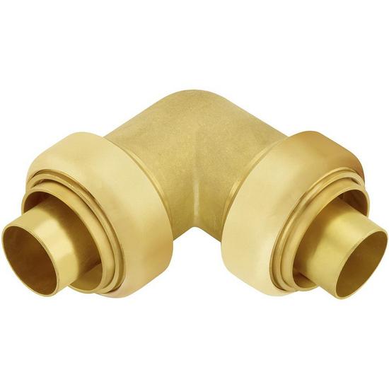 Jones Stephens C77429LF 1-1/2" PlumBite® Push On 90° Elbow, Bag of 1