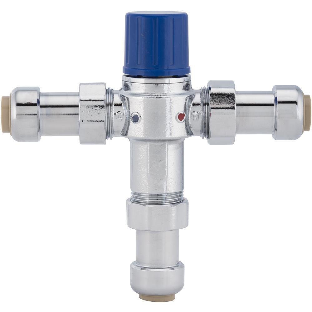 Jones Stephens C77469LF 3/4" PlumBite® Push On Thermostatic Mixing Valve