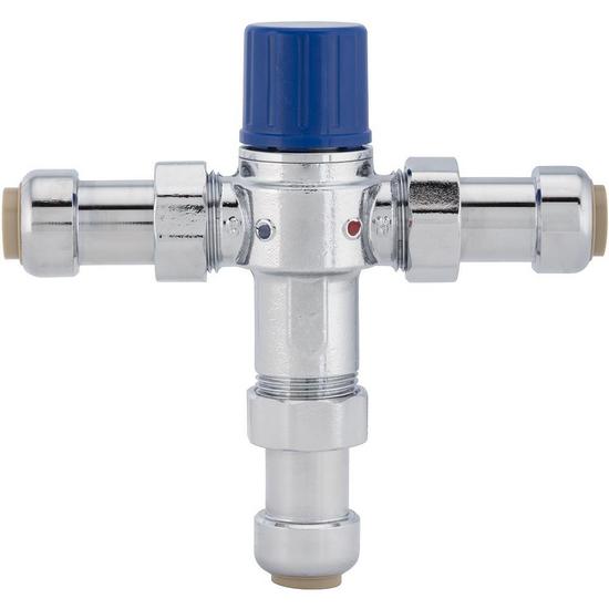 Jones Stephens C77468LF 1/2" PlumBite® Push On Thermostatic Mixing Valve