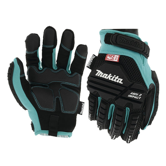 Makita T-04276 Advanced ANSI 2 Impact‘Rated Demolition Gloves (Medium)