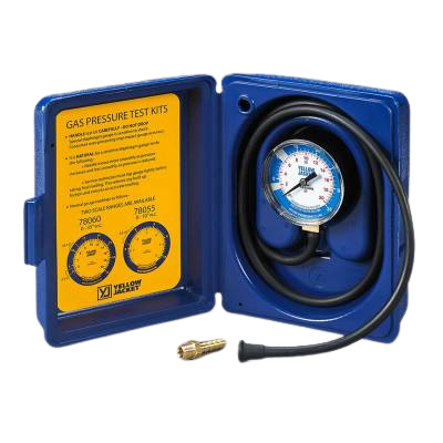 Yellow Jacket 78060 Complete Gas Pressure Test Kit 0-35" W.C.