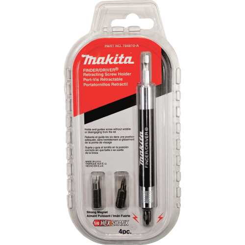 Makita 784810-A 4 Pc. Finder/Driver Set