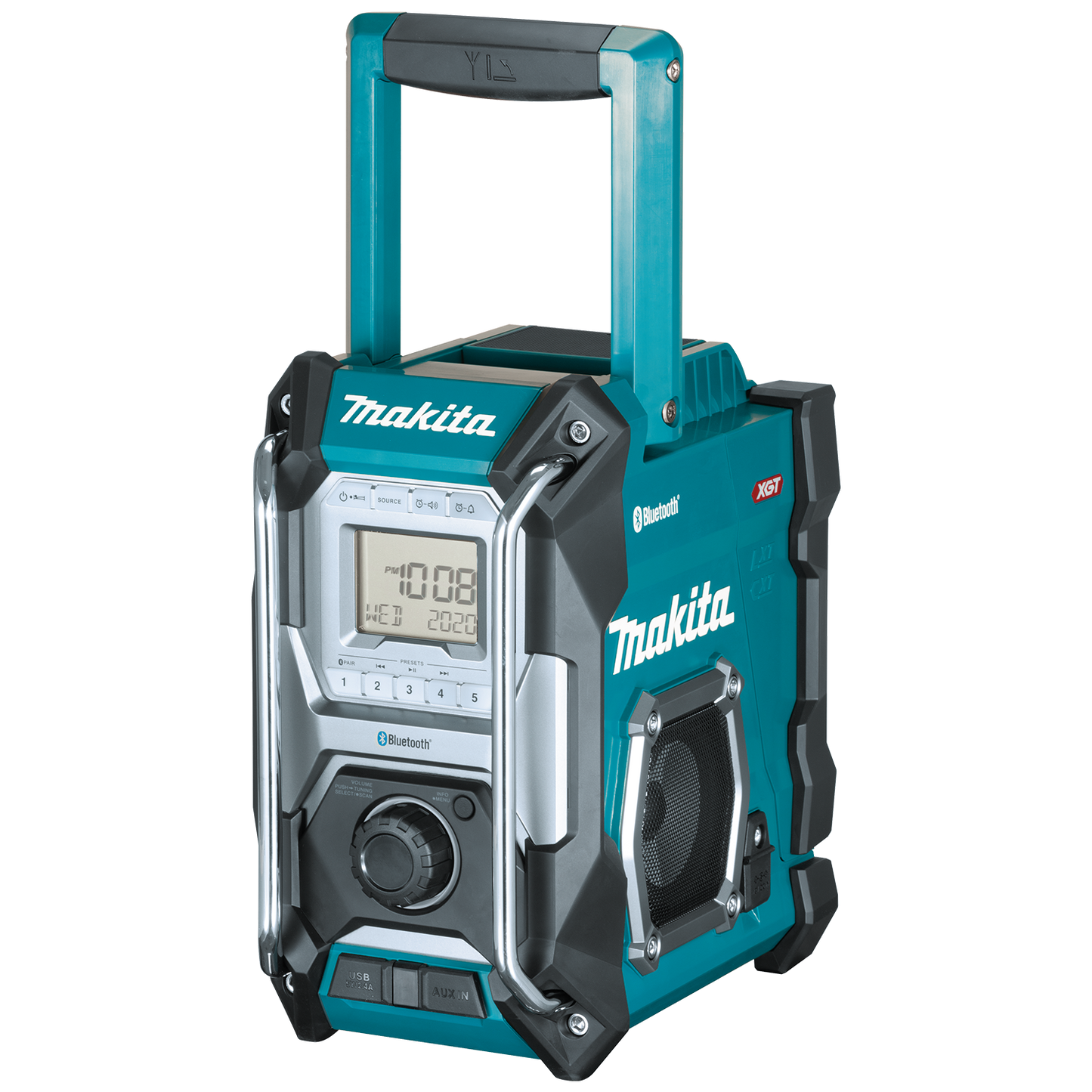 Makita GRM02 40V max XGT® Cordless/Corded Bluetooth® Job Site Radio, Tool Only