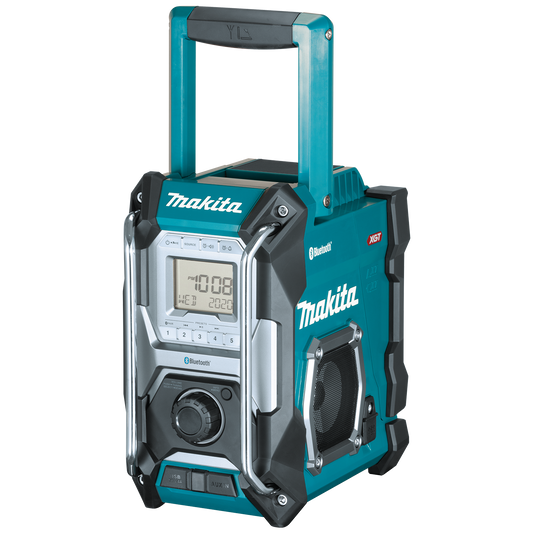 Makita GRM02 40V max XGT® Cordless/Corded Bluetooth® Job Site Radio, Tool Only