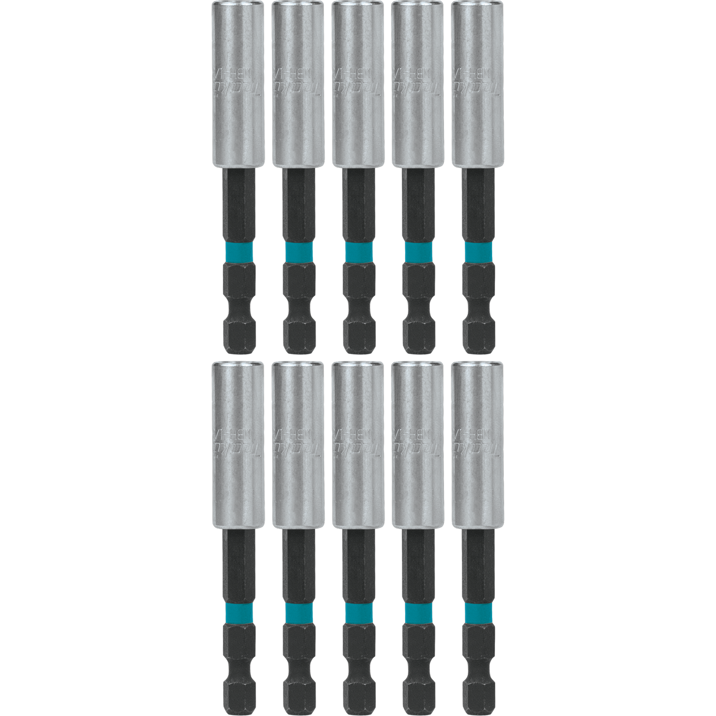 Makita A-99281 ImpactX, 3³ Magnetic Insert Bit Holder, 10/pk, Bulk