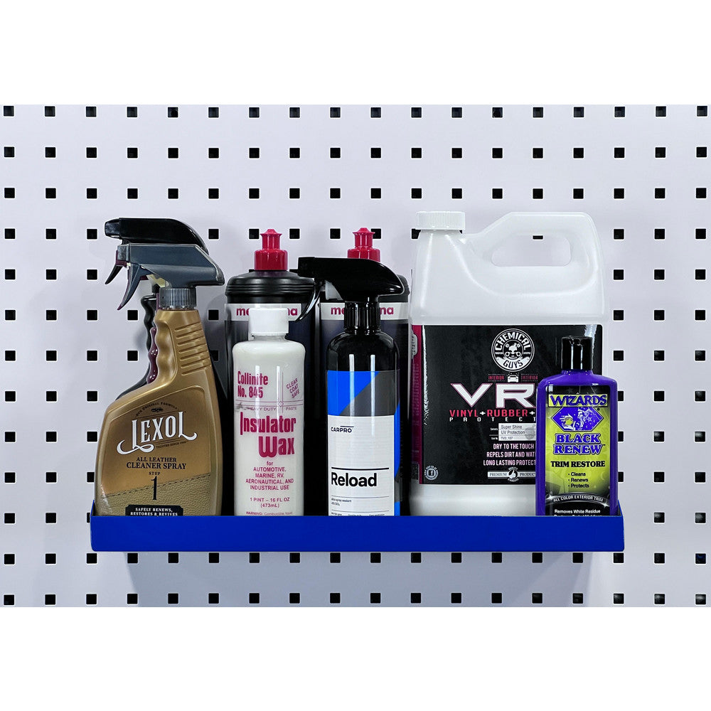 Triton Products 56186-BLU 18" W x 6-1/2" D Blue LocHook Shelf