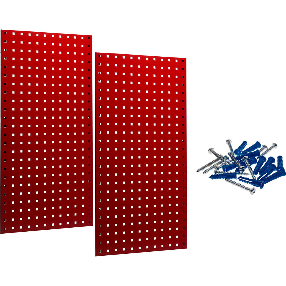 Triton Products LB18-R (2) 18" x 36" x 9/16" Red LocBoard Pegboards