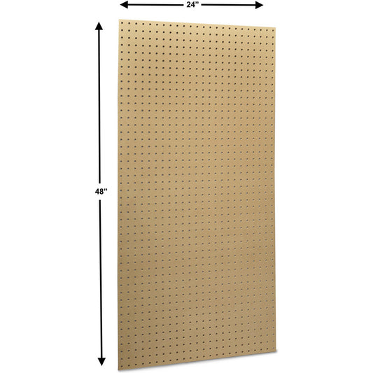 Triton Products TPB-4N (4) 24" x 48" x 1/4" Natural HDF Pegboards