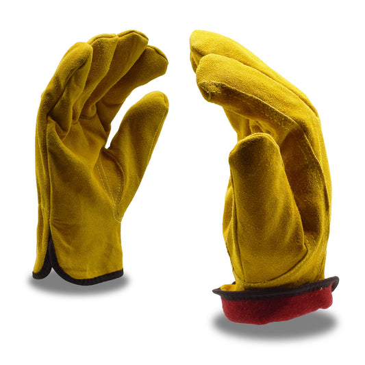 Cordova Safety 7910L Driver, Cowhide, Standard, Split, Fleece