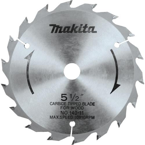 Makita 792335-0 5‘1/2" 18T Carbide‘Tipped Circular Saw Blade