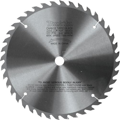 Makita 792377-A 8‘1/4" 40T Carbide‘Tipped Circular Saw Blade