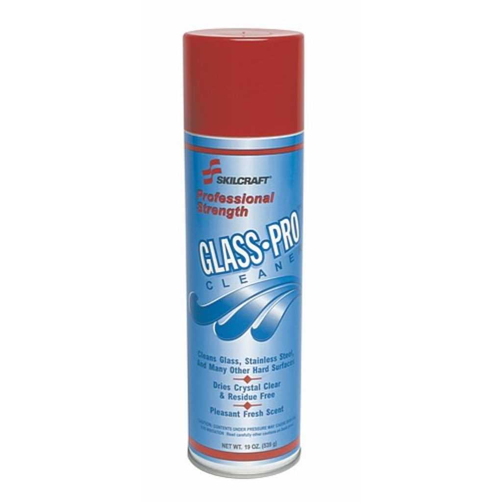 AbilityOne 7930015136864 Lhb Industries Glass Pro Professional Strength Cleaner - 19 Oz Cans - Aerosol - 0.15 Gal (19 Fl Oz) - Can