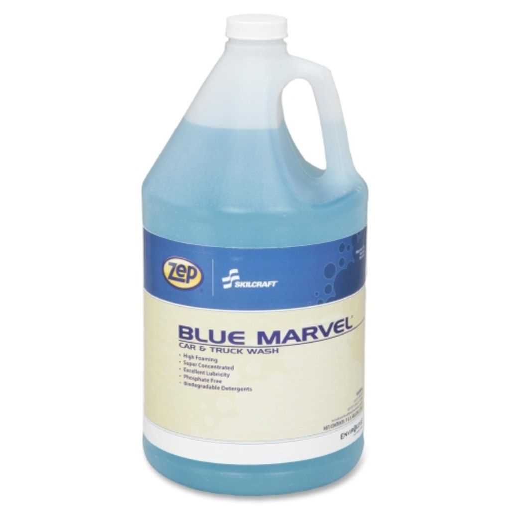 AbilityOne 7930016191853 Skilcraft Zep Blue Marvel Detergent - 1 Gallon Container