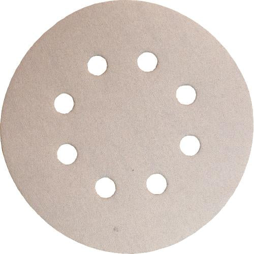 Makita 794521-9-50 5" Round Abrasive Disc, Hook & Loop, 180 Grit, 50/pk