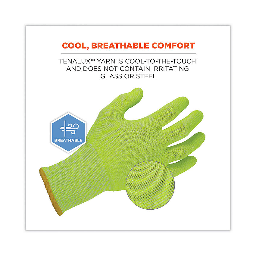 Ergodyne 18025 ProFlex 7040 Cut Resistant Food Grade Gloves - ANSI A4, EN388 Level 5