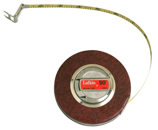 Lufkin HW50 3/8" x 50' Home Shop Yellow Clad Tape Measure