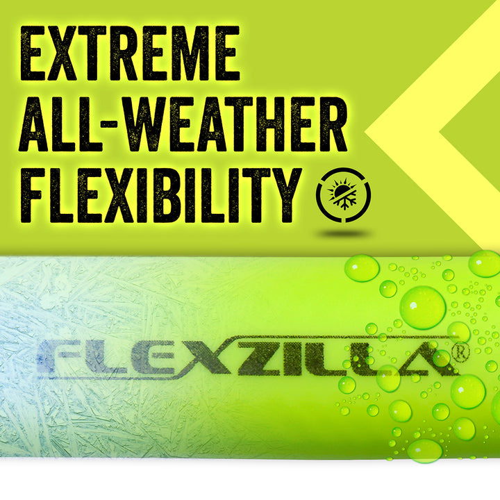 FlexZilla HFZG575YWS SwivelGrip® Garden Hose, 5/8" x 75', 3/4" - 11 1/2 GHT Fittings