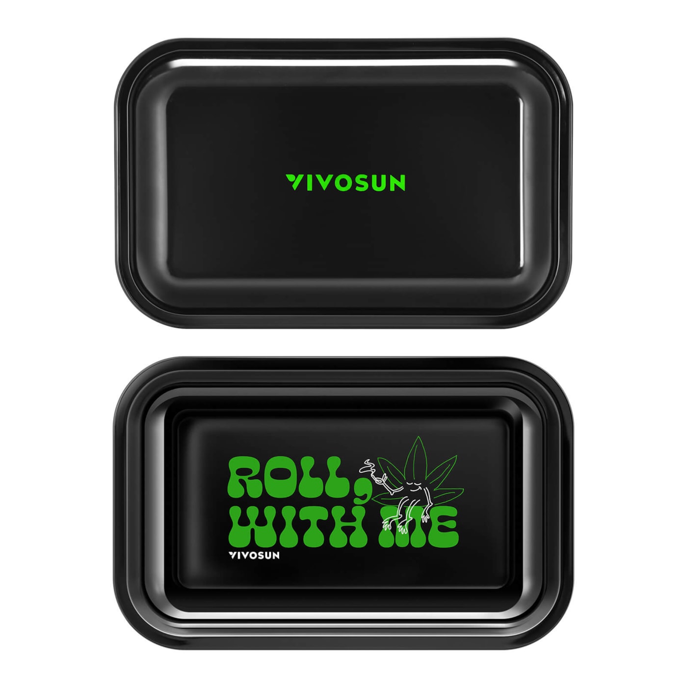 Vivosun Vivosun Rolling Tray, Black