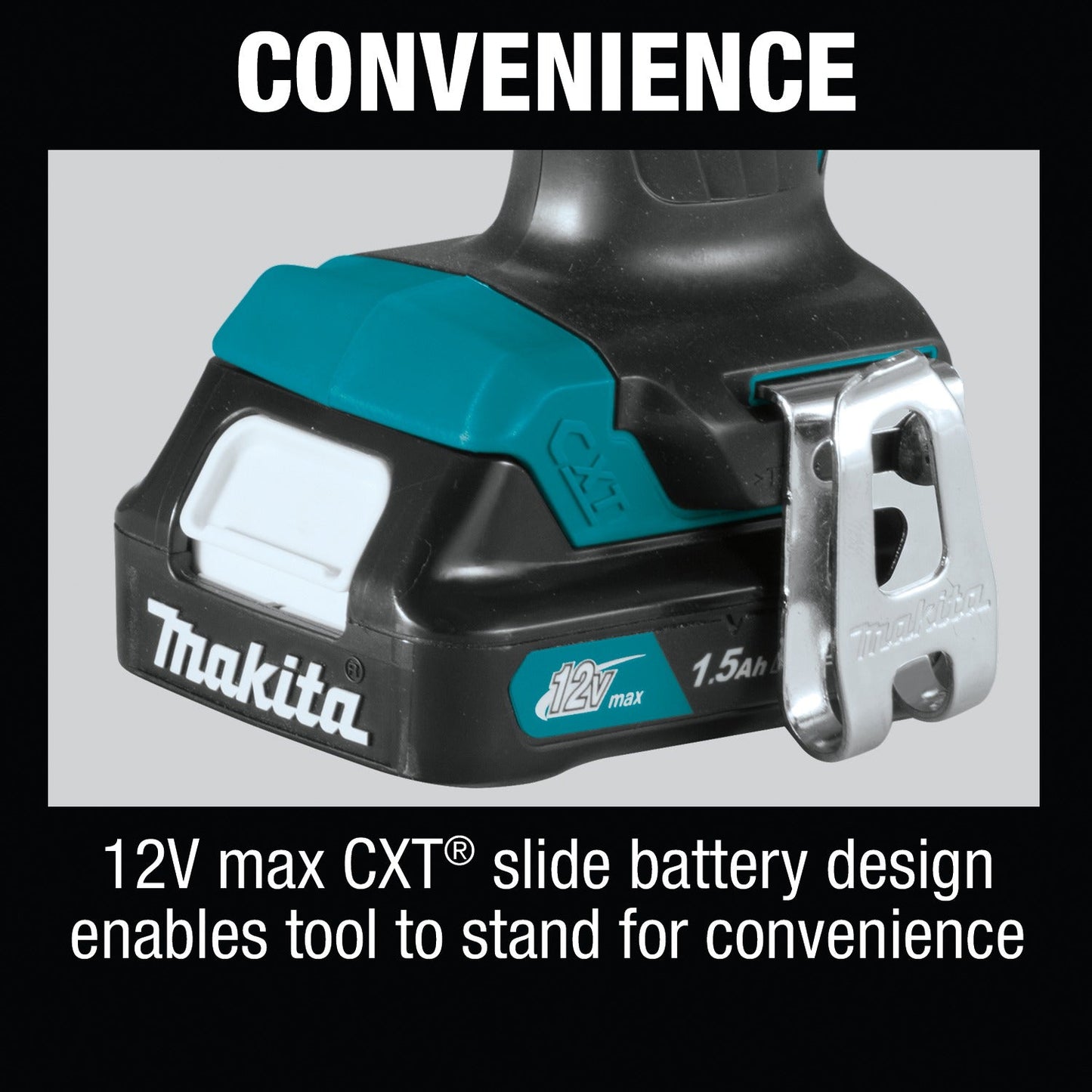 Makita CT232 12V max CXT® Lithium‘Ion Cordless 2‘Pc. Combo Kit (1.5Ah)