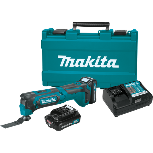 Makita MT01R1 12V max CXT® Lithium‘Ion Cordless Oscillating Multi‘Tool Kit (2.0Ah)