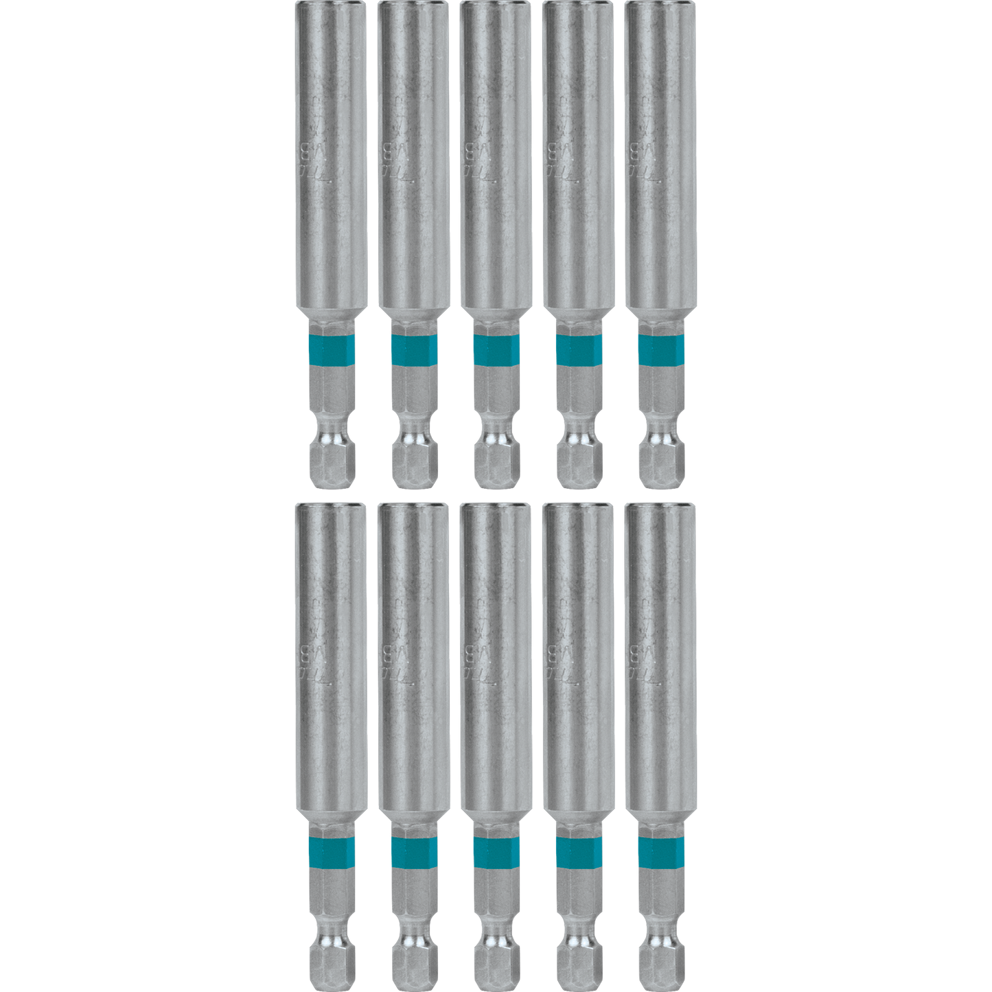 Makita A-99312 ImpactX, 3³ One Piece Magnetic Insert Bit Holder, 10/pk, Bulk