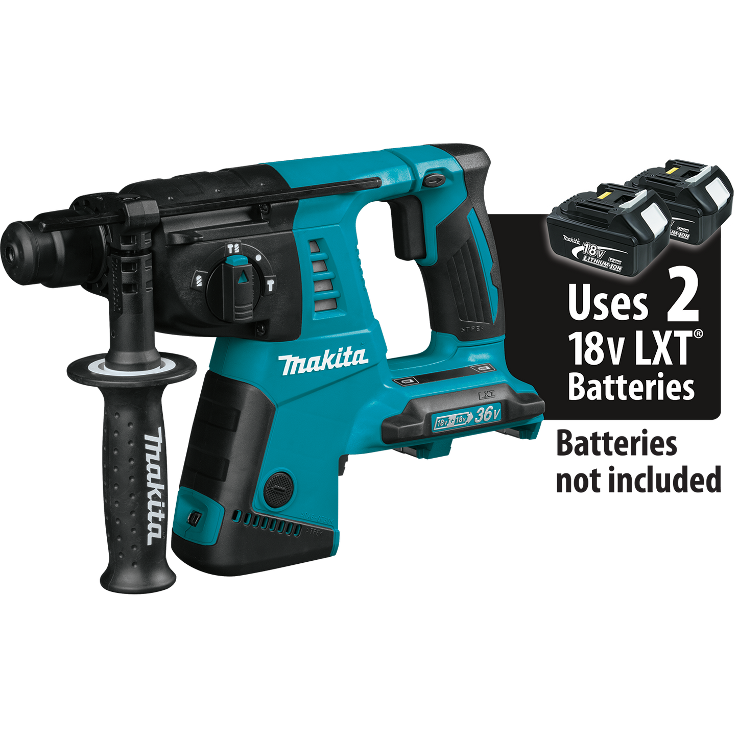 Makita XRH05Z 36V (18V X2) LXT® 1" SDS‘PLUS Rotary Hammer, Tool Only