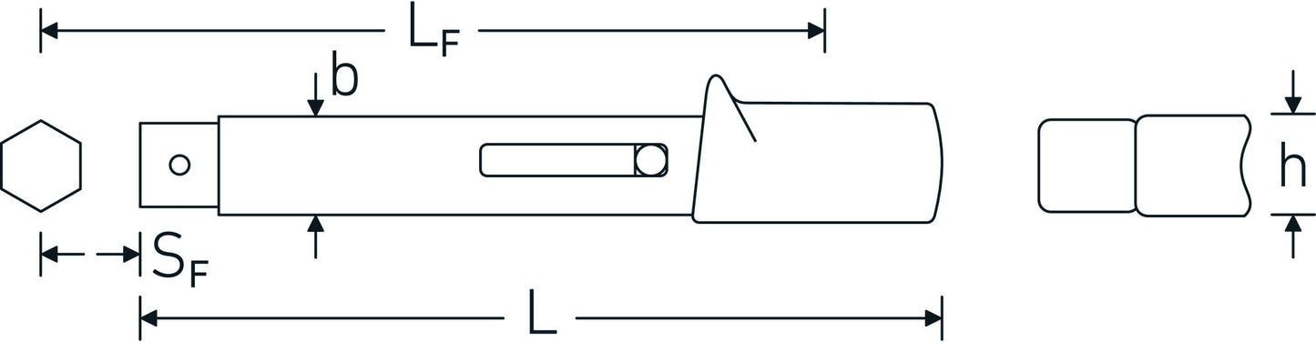 Stahlwille 50184002 730/2 QUICK Torque Wrench Service Manoskop® (N-M)