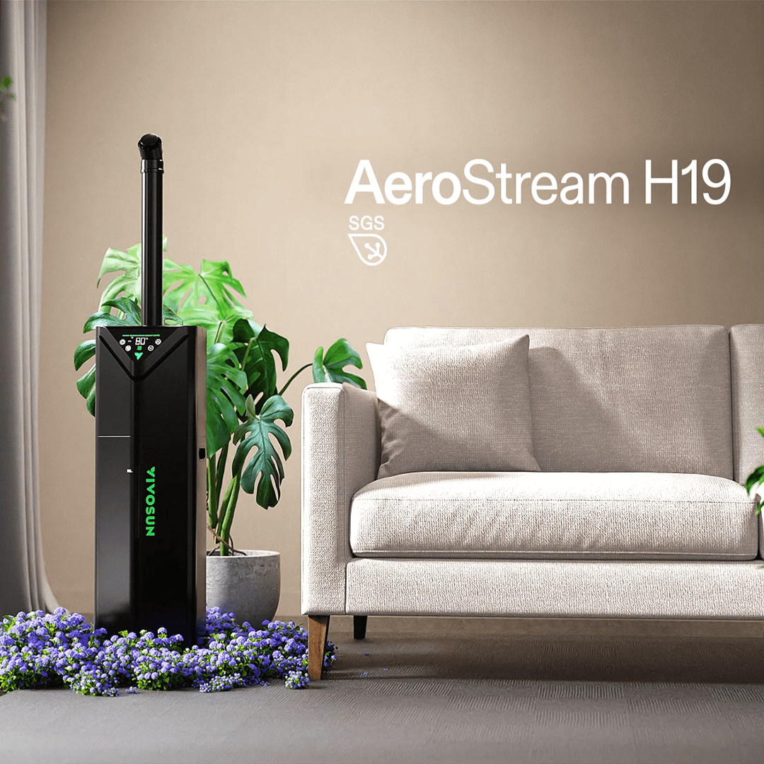 Vivosun AeroStream H19 Intelligent Environmental 19L Humidifier with Temp & Humidity Probe, Designed Specifically for Use with Grow Tents