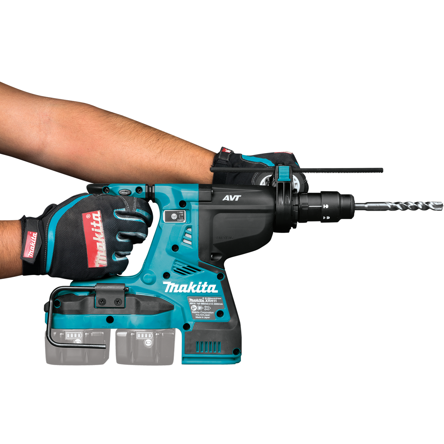 Makita XRH11Z 36V (18V X2) LXT® Brushless 1‘1/8" SDS‘PLUS AVT® Rotary Hammer, AFT®, AWS® Capable, Tool Only