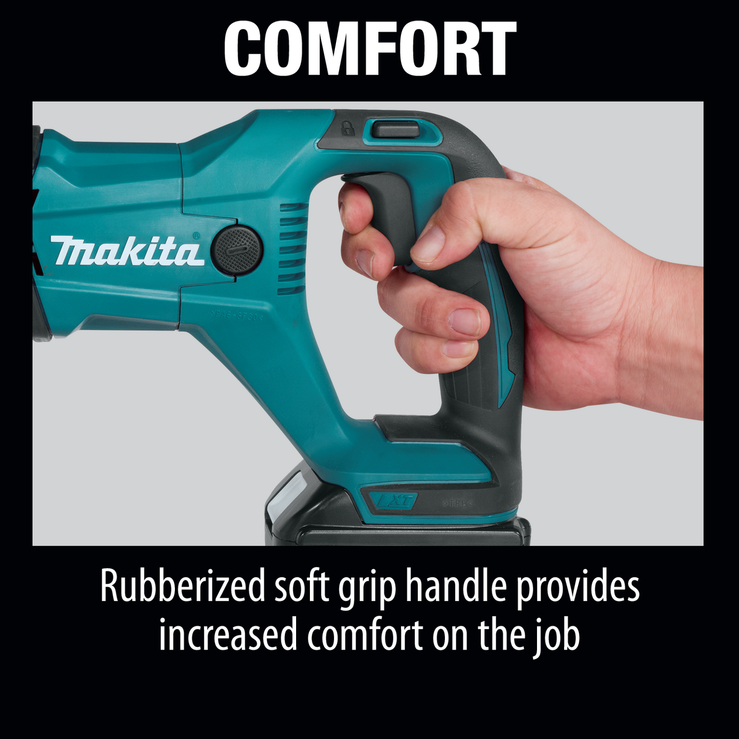 Makita XRJ04T 18V LXT® Lithium‘Ion Cordless Recipro Saw Kit (5.0Ah)