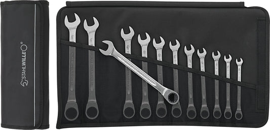 Stahlwille 96401712 17F/12 Combination Ratcheting Wrench Set