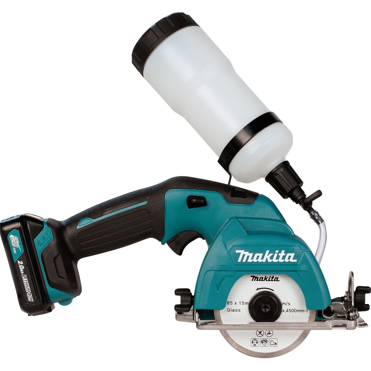 Makita CC02R1 12V max CXT® Lithium‘Ion Cordless 3‘3/8" Tile/Glass Saw Kit (2.0Ah)