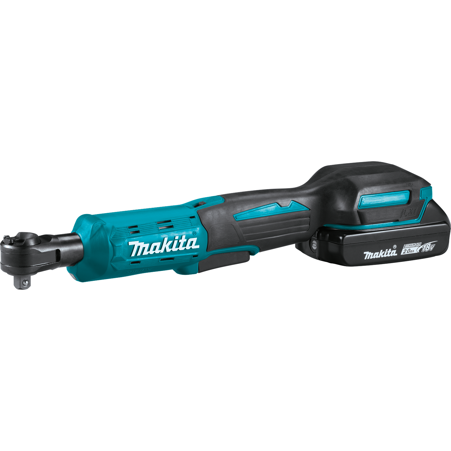 Makita XRW01SR1 18V LXT® Lithium‘Ion Cordless 3/8" / 1/4" Sq. Drive Ratchet Kit (2.0Ah)