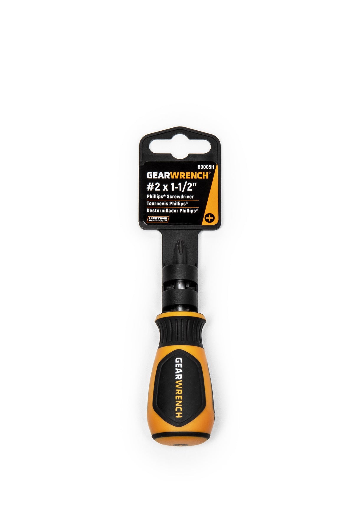 Gearwrench 80005 #2 x 1-1/2" Phillips® Dual Material Screwdriver