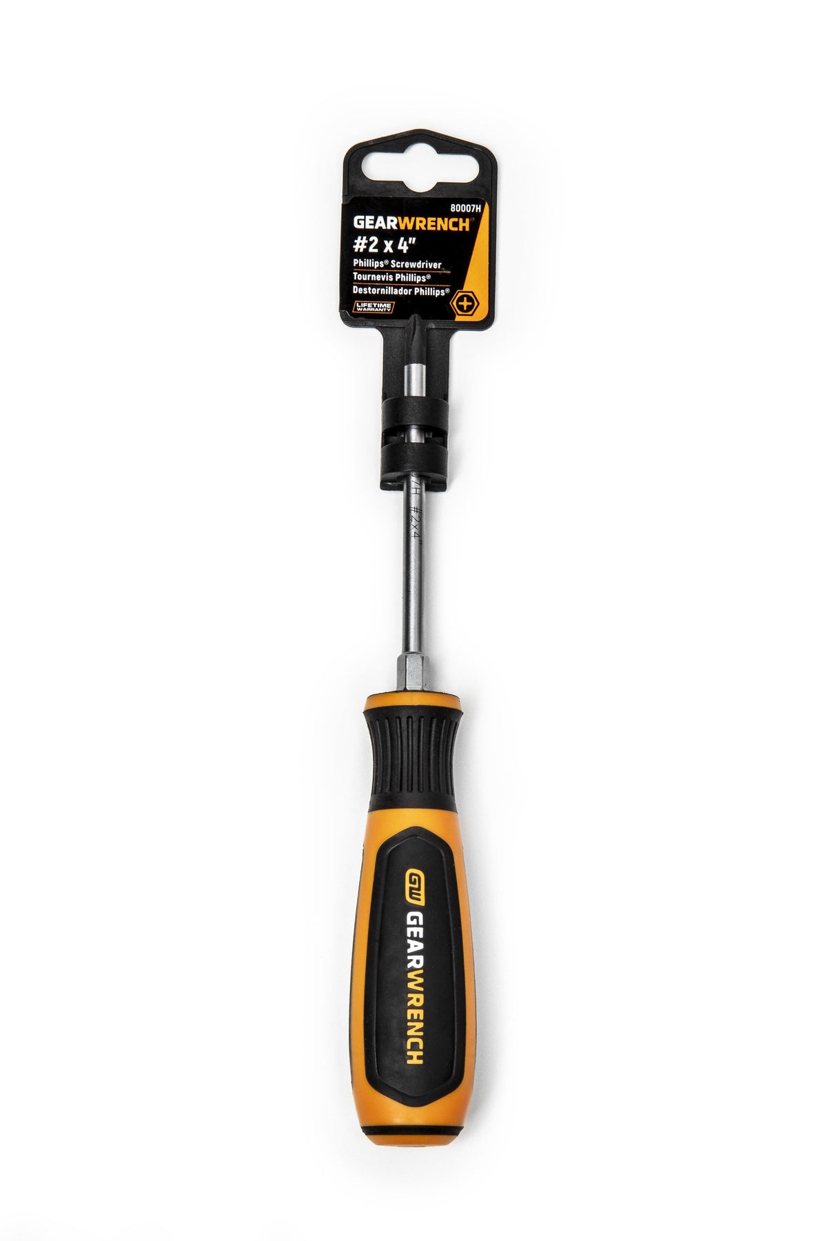 Gearwrench 80007H #2 x 4" Phillips® Dual Material Screwdriver
