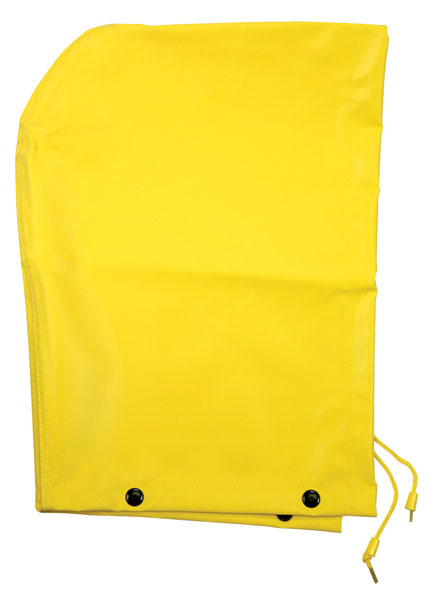 MCR Safety 800H Concord Series Rain Gear .35mm Neoprene / Nylon Rainwear Waterproof Yellow Rain Hood Fits 800JN Jacket and 800CN Coat (1 EA)