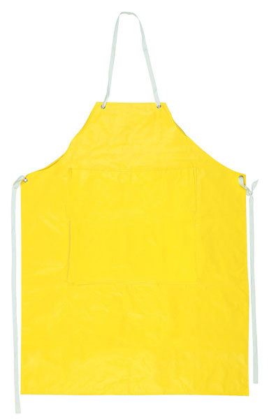 MCR Safety 800S4P Concord Series .35mm Neoprene / Nylon Apron 35 Inch Wide x 45 Inch Length Sewn Edges (1 EA)