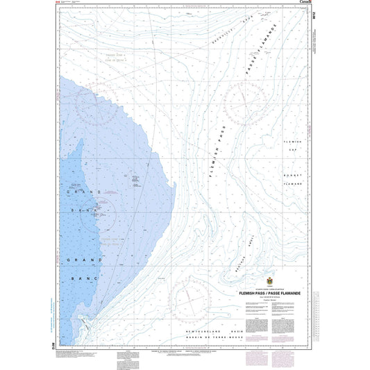Paradise Clay CAN8012 CHS Chart Flemish Pass/Passe Flamande