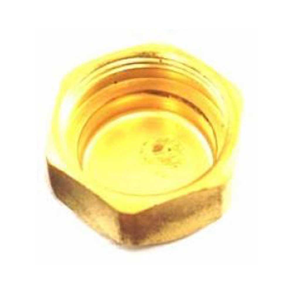 Goodman-Amana 803131000 Valve Cap, Base Suction, 0.75 in, Brass