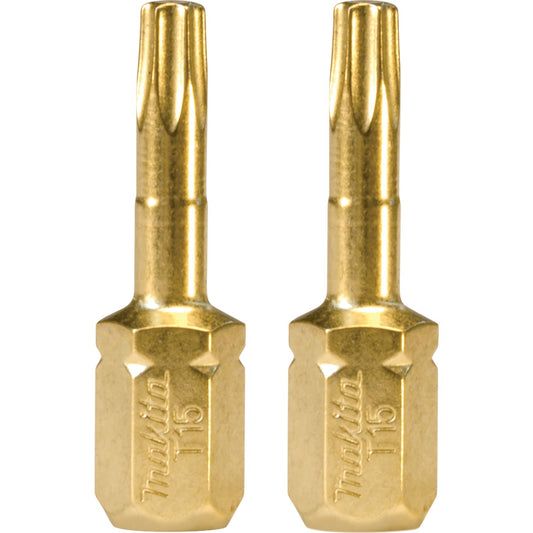 Makita B-44650 Impact GOLD® #15 Torx Insert Bit, 2/pk