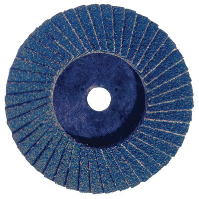 Weiler 50912 3" Bobcat Abrasive Flapdisc-36Z-Flat-Plast Back