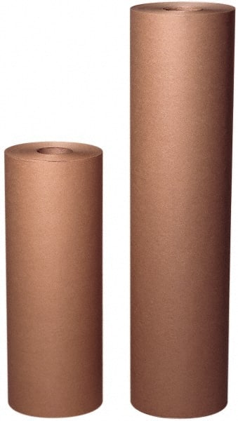 AbilityOne 8135001607753 SKILCRAFT Kraft Paper Rolls - 36" wide, 9" Diameter, 30 lb Basis Weight - 36" Width x 1636 ft Length - BPA Free - 30 lb Paper Weight - Kraft