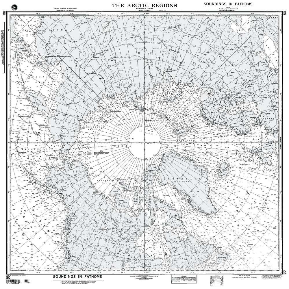 Paradise Clay NGA_80 NGA Chart the Arctic Regions