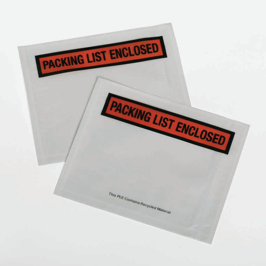 AbilityOne 8105016749014 Skilcraft Packing List Envelope 4-1/2" X 5-1/2" Clear