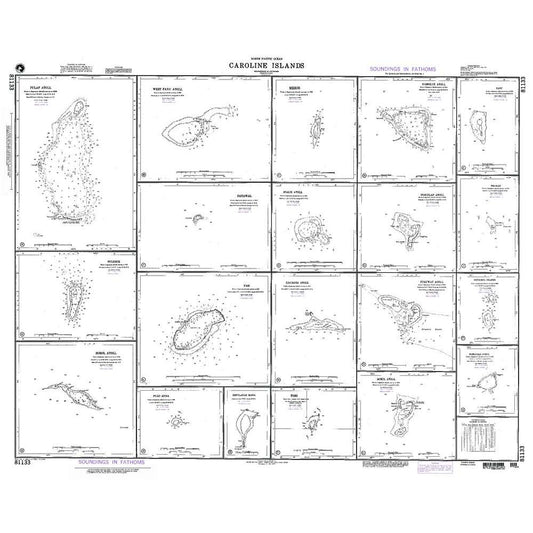 Paradise Clay NGA_81133 NGA Chart Pulap Atoll, Caroline Islands