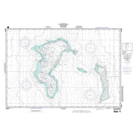Paradise Clay NGA_81209 NGA Chart Ulithi Atoll