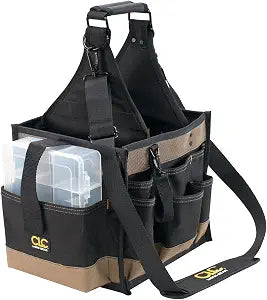CLC CUSTOM LEATHER CRAFT 1528 23 Pocket Lg Electrical/Maintenance Tool Carrier