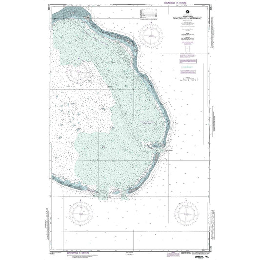 Paradise Clay NGA_81531 NGA Chart Enewetak Atoll - Eastern Part
