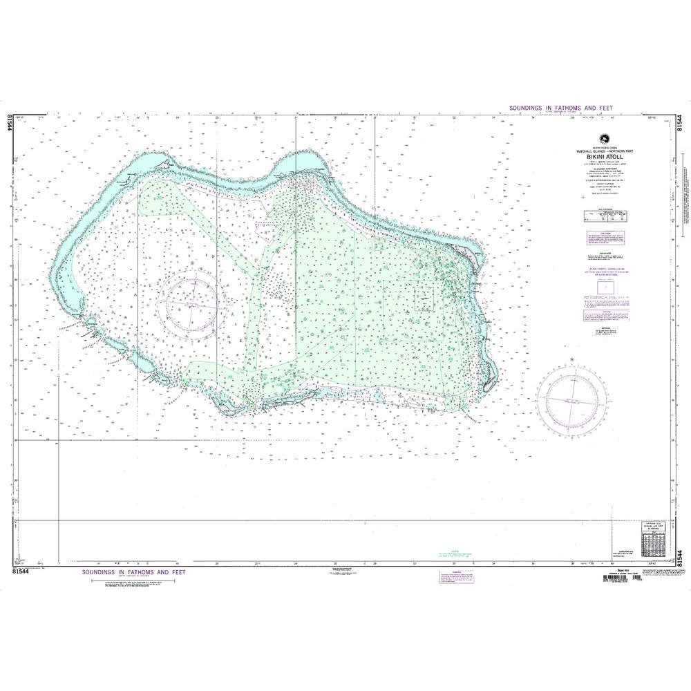 Paradise Clay NGA_81544 NGA Chart Bikini Atoll